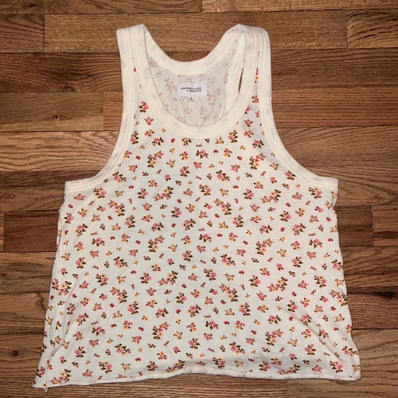 Sincerely Jules for Bandier The Willow Scoop Neck Cropped Tank Size S - Picture 5 of 10